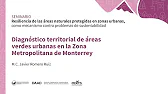 Diagnóstico territorial de áreas verdes urbanas en la Zona Metropolitana de Monterrey