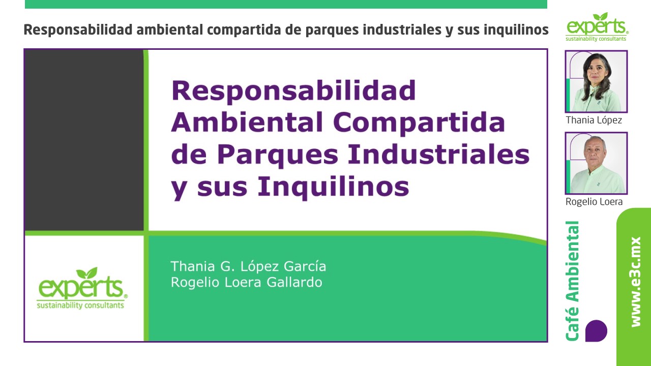 Responsabilidad ambiental compartida de parques industriales y sus inquilinos